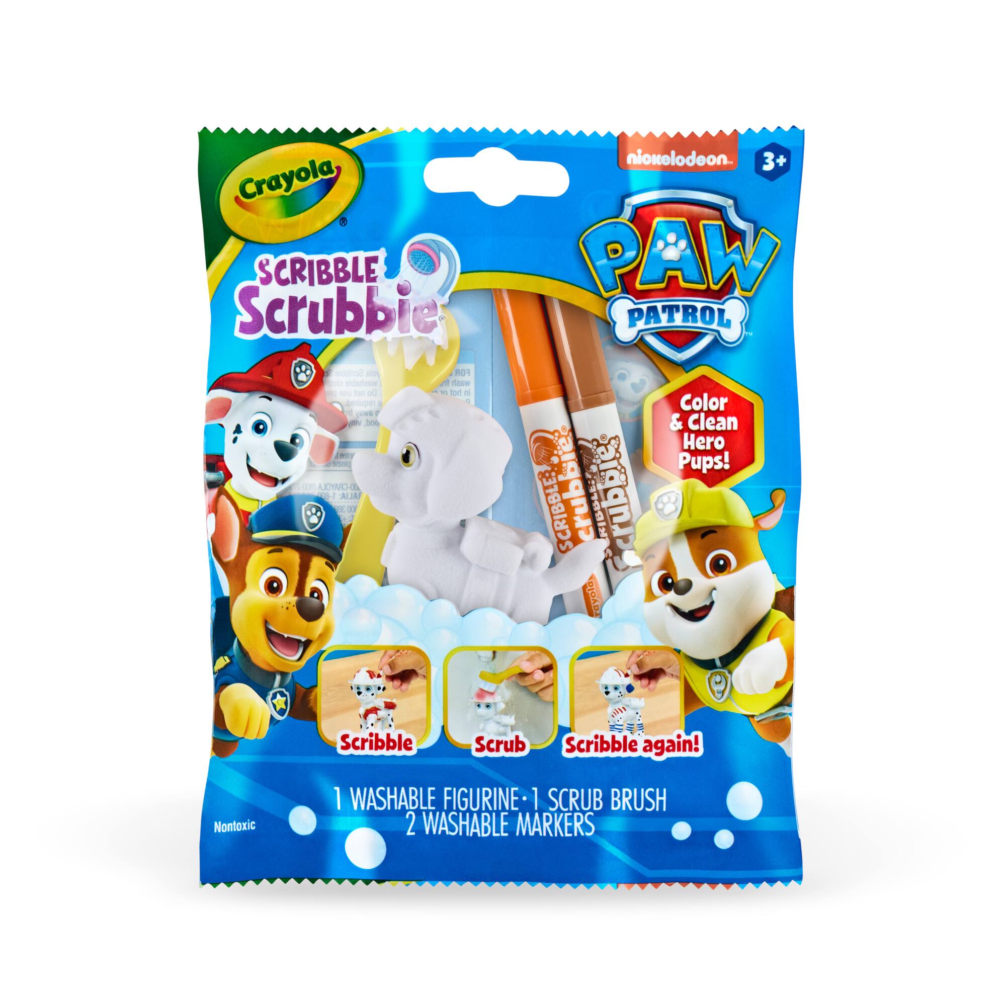 Assorted Crayola® PAW Patrol™ Scribble Scrubbie® Kit, 1pc.